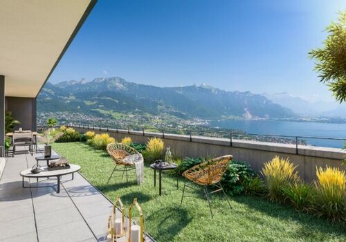 Terrassenwohnung CH-1801 Le Mont-Pèlerin, Rte Baumaroche 18 A