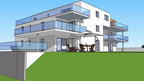 Appartement en attique de 3.5 pièces 103m2 et balcon de 24.1m2