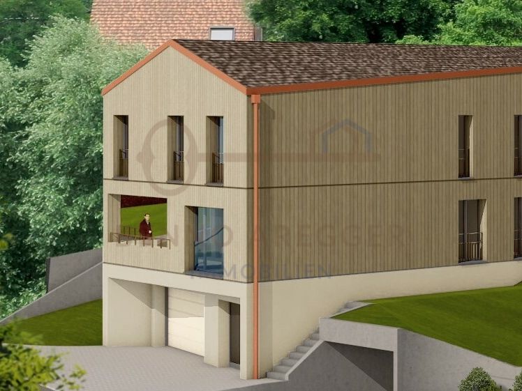 6½-Zi-Einfamilienhaus, moderner Neubau in Holz, freistehend