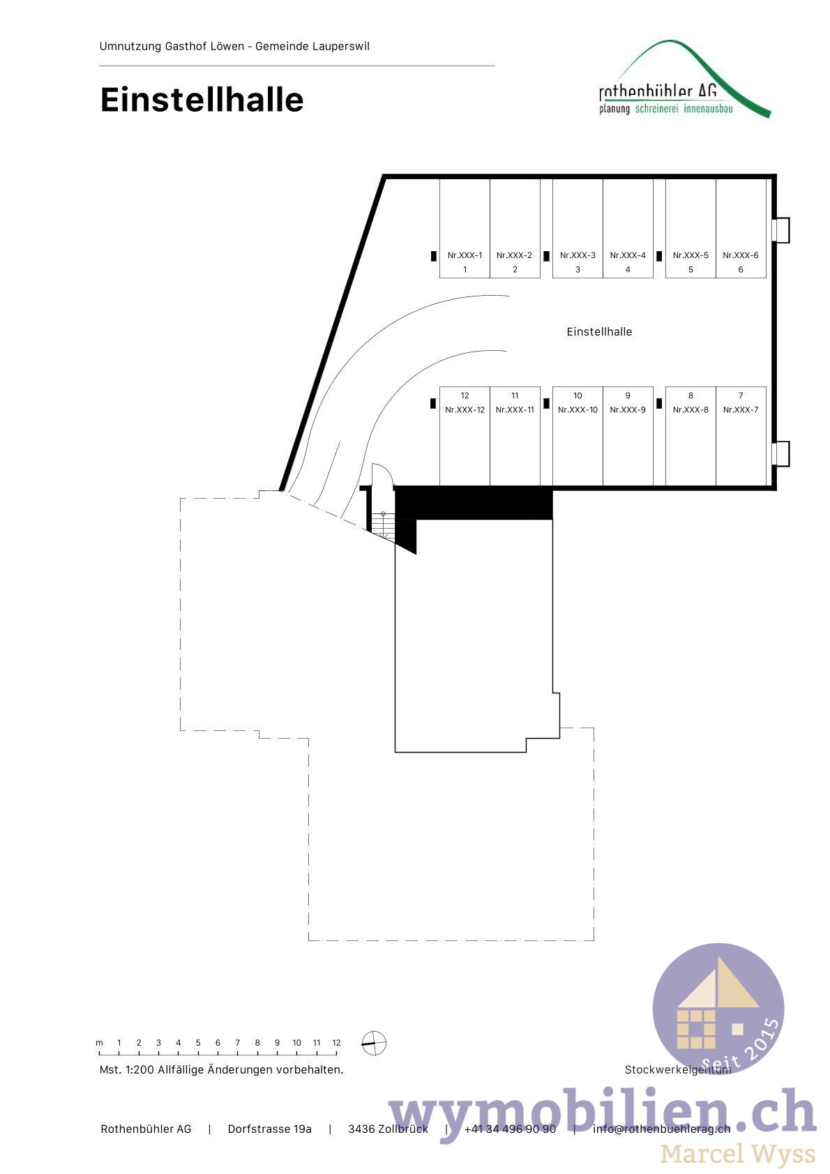 Einstellhalle 