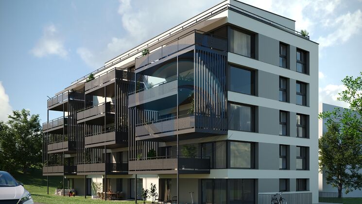 APPARTEMENT NEUF DE 5.5 REZ-DE-CHAUSSÉE AVEC TERRASSE ET JARDIN