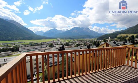 App. di 3.5 vani in posizione panoramica - affitto a tempo indet.