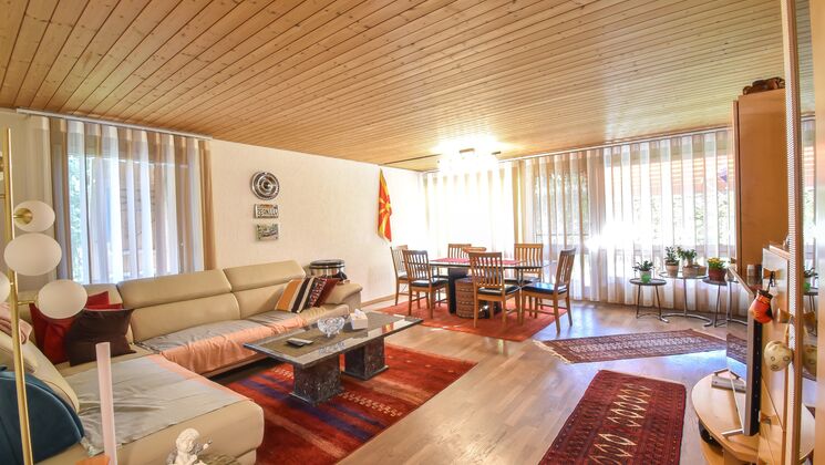 Gemütliche 3.5-Zimmer-Gartenwohnung in zentraler Lage