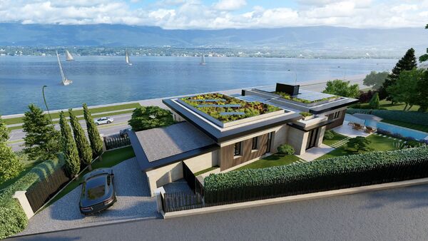 <br />COLOGNY<br />
Lake Over View
