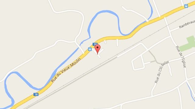 Covered parking space