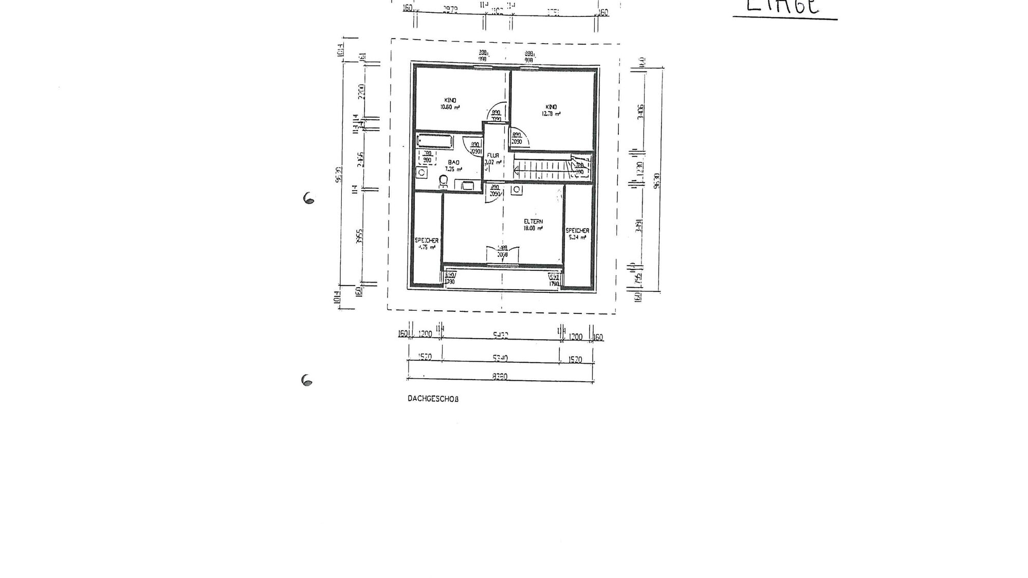 plan étage