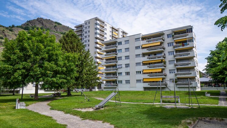 Appartement à vendre - 4,5 pièces à Châteauneuf, commune de Sion