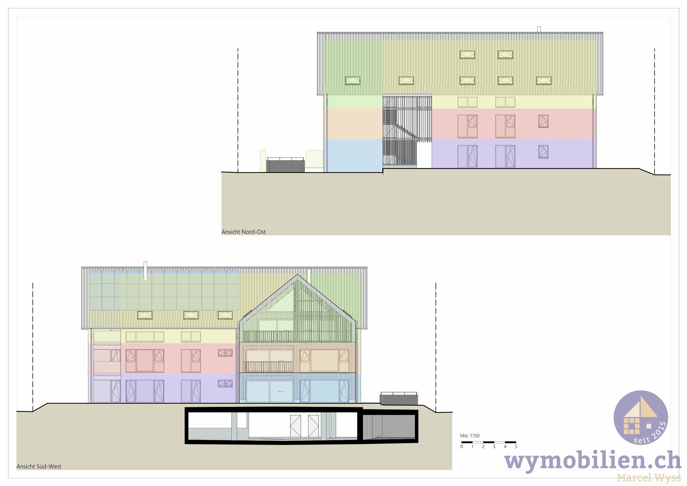 Wohnung 522-2 = violett