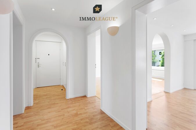 Die Wohnung befindet sich in einem renovierten Zustand.