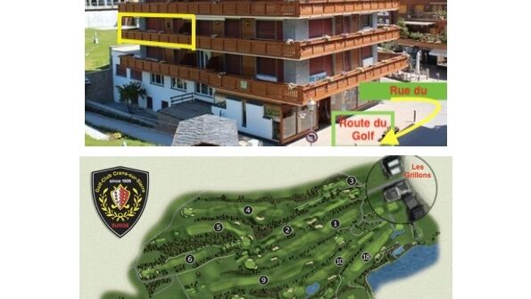 Joli grand 2 pcs 1/2  face au Golf Ballesteros