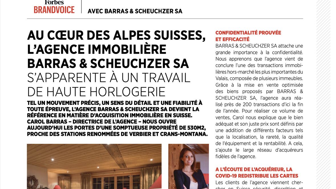 PRESS Article dans « FORBES »