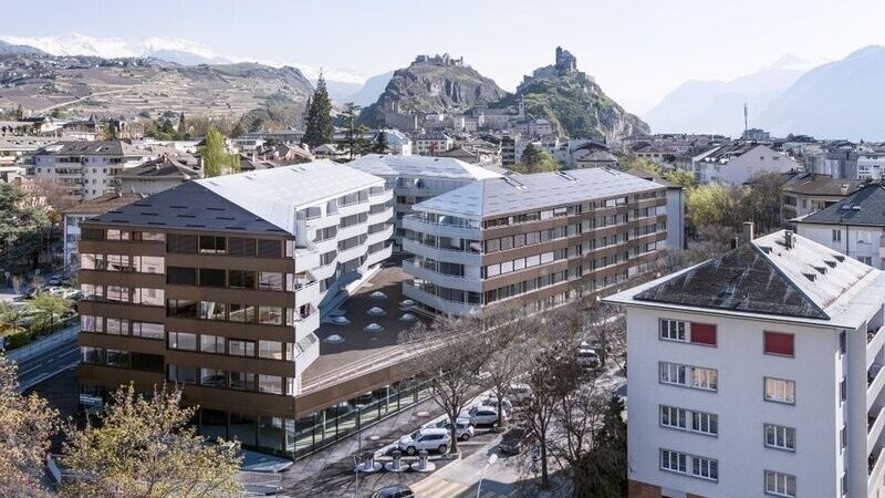 Appartement 2.5 pièces de 55 m² à louer à Valais