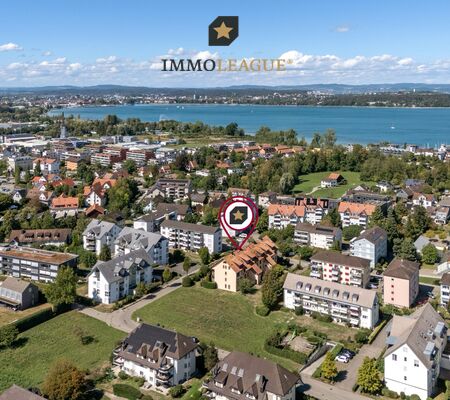 Wohnen wie im Einfamilienhaus – mit viel Komfort, zahlreichen Annehmlichkeiten und einer schönen Umgebung, ideal für Familien in Bottighofen.