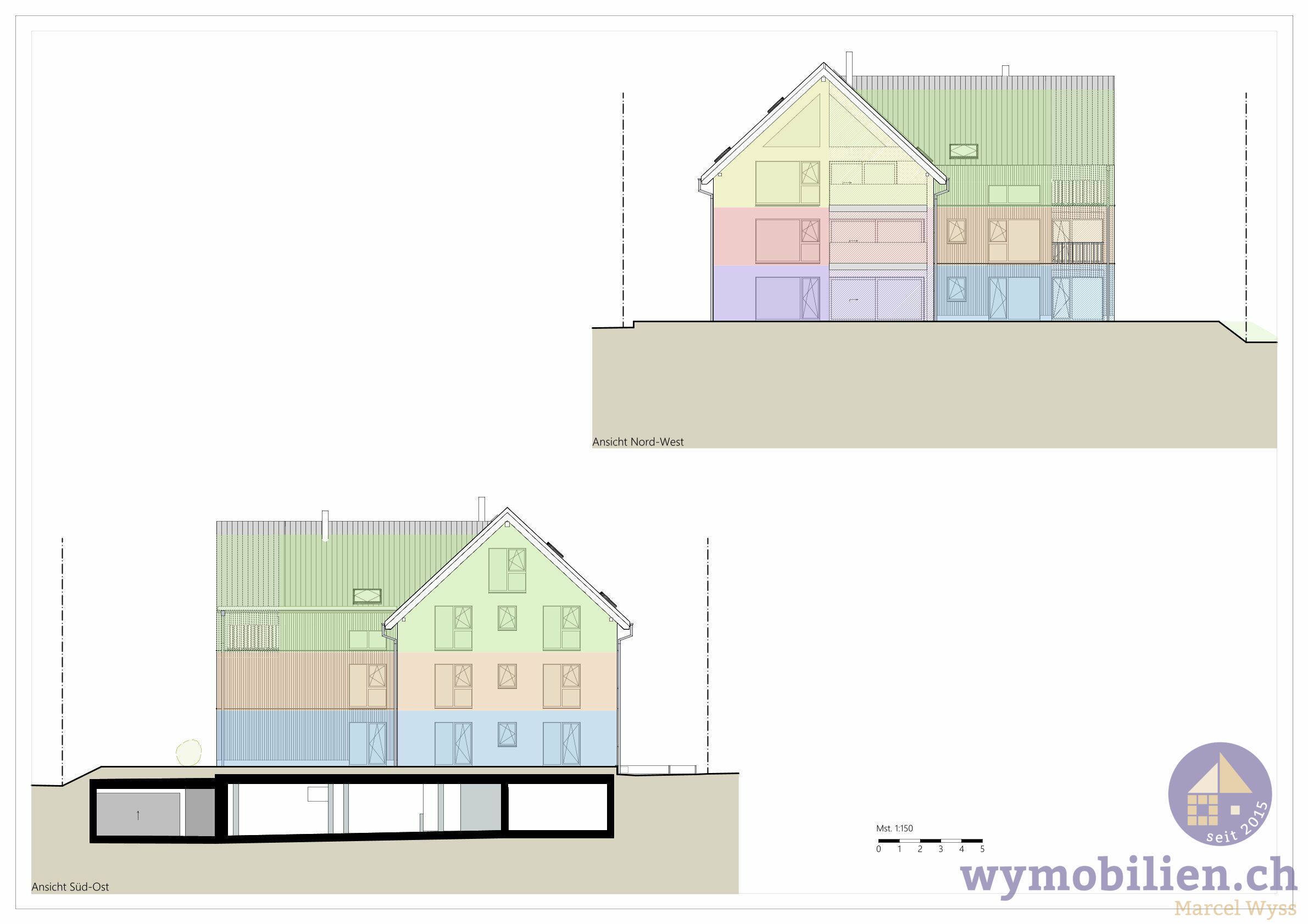 Wohnung 522-2 = violett