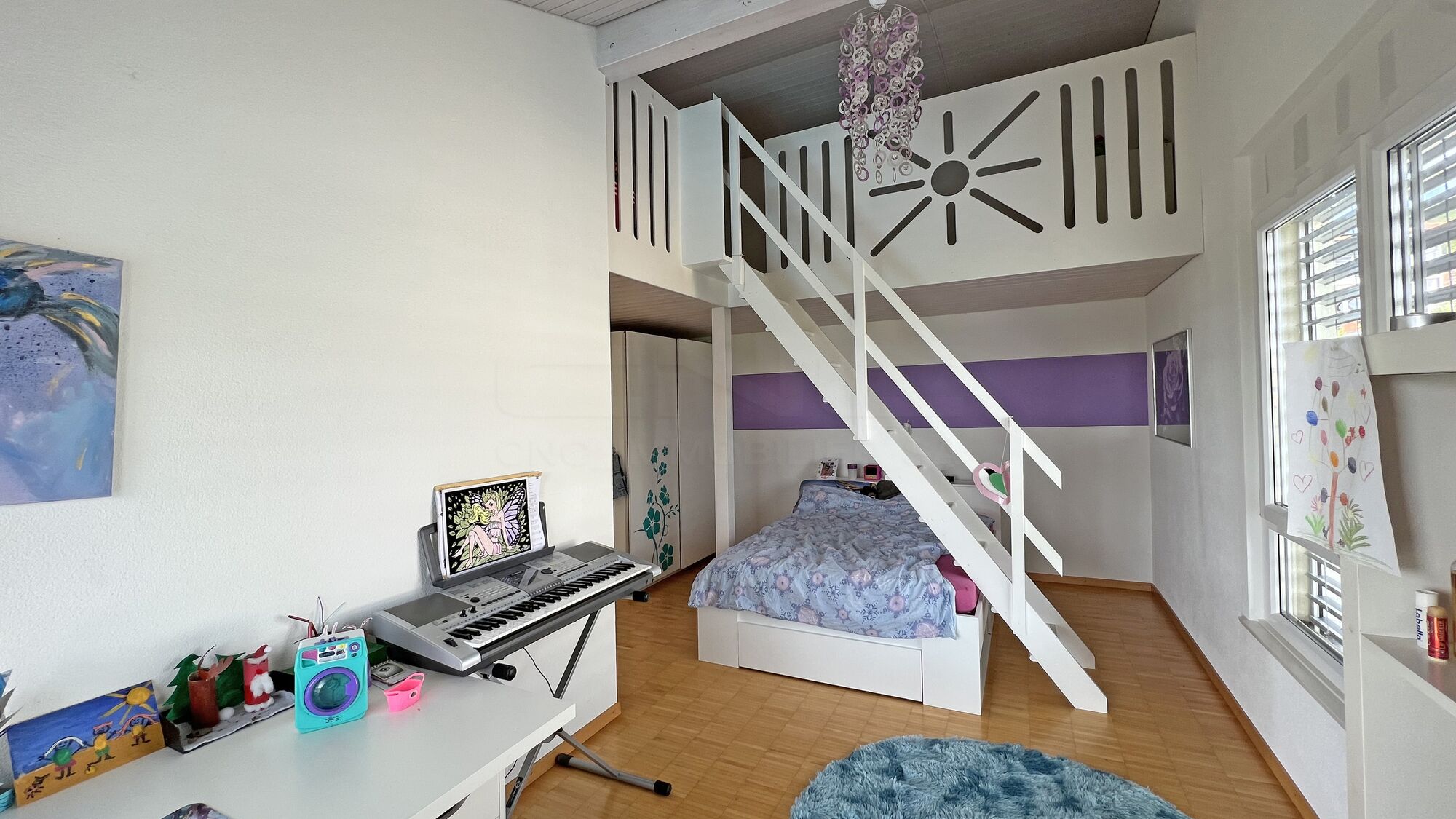 Chambre avec mezzanine - 1er étage