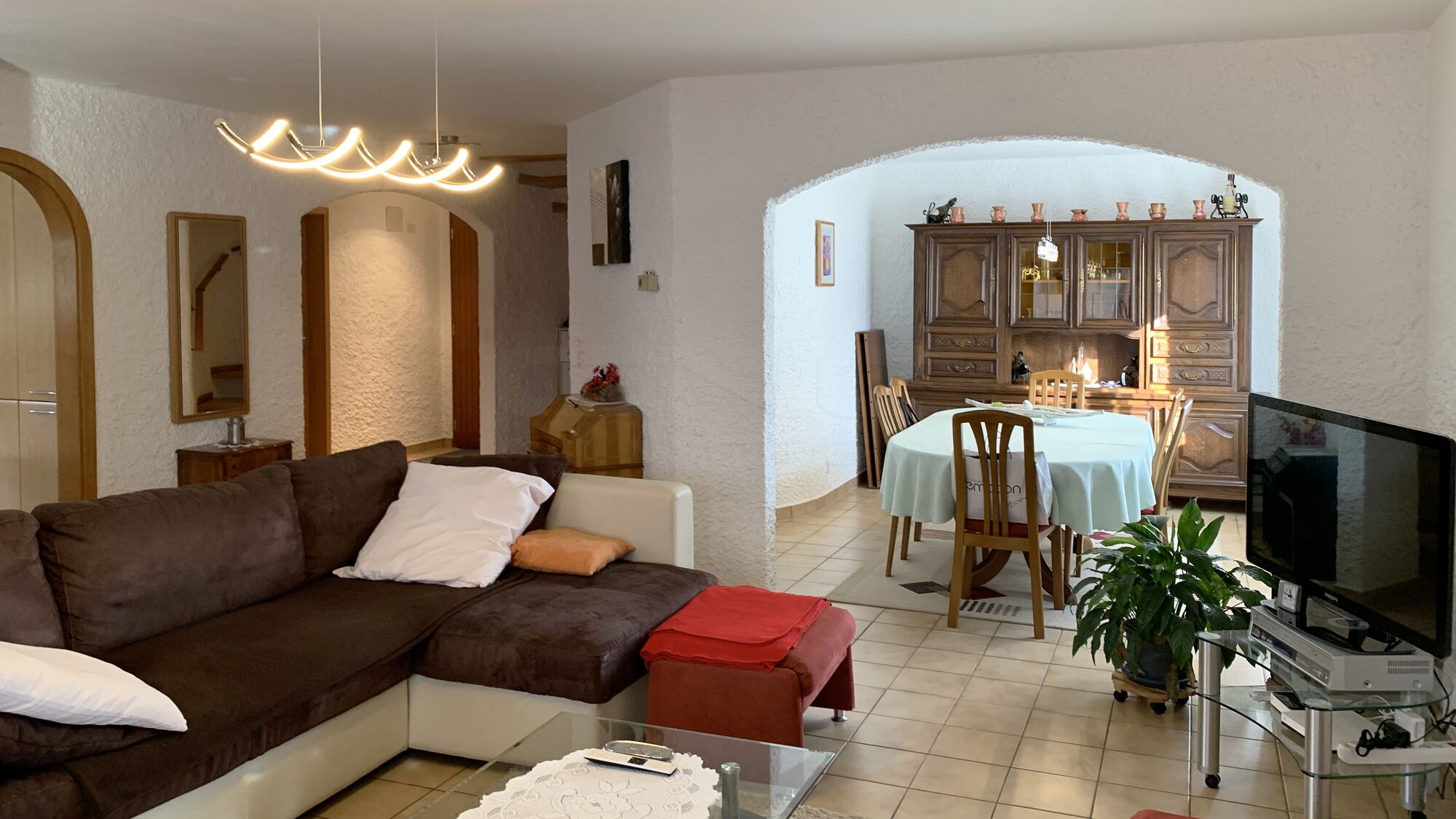 Habitation principale 5.5 pièces rez - Séjour & salle à manger
