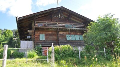 Vendu encore une fois au-dessus de la Forclaz / VD : chalet authentique