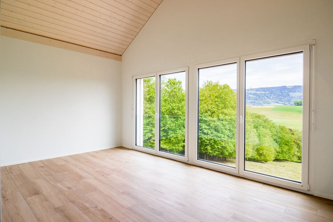 Projet immobilier aux Fiaugères avec 2 maisons construites, la chambre