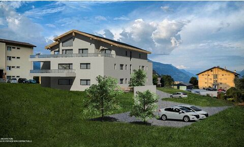 Bel appartement neuf de 2.5 pièces avec pelouse