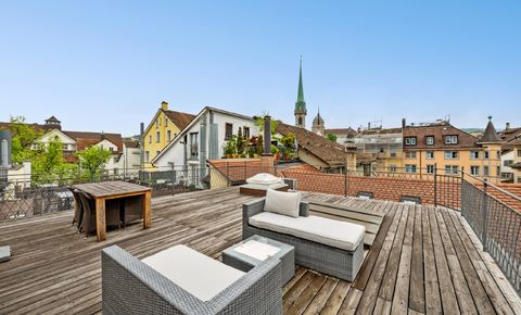 Apartment with Rooftop Terrace in the Heart of Zurich's Old Town