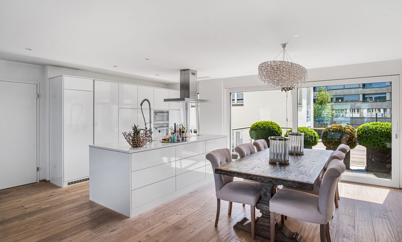 Breathtaking 180-Degree Views of Lake Zurich