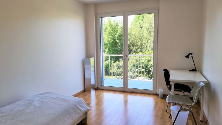 Chambre meublée en colocation dans un cadre calme et verdoyant