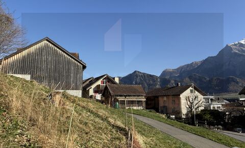 Einfamilienhaus mit Nebengebäuden und Scheune