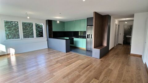 BEL APPARTEMENT TRAVERSANT DE 4,5 PCES RENOVE AVEC JARDIN ET TERRASSE