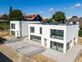 Construction moderne aux portes de Fribourg