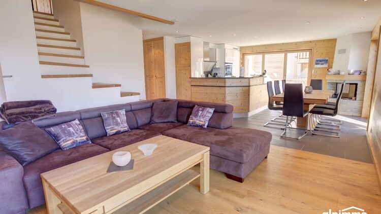 Duplex de 5.5 pièces au centre de Nendaz, comme neuf avec wellness !