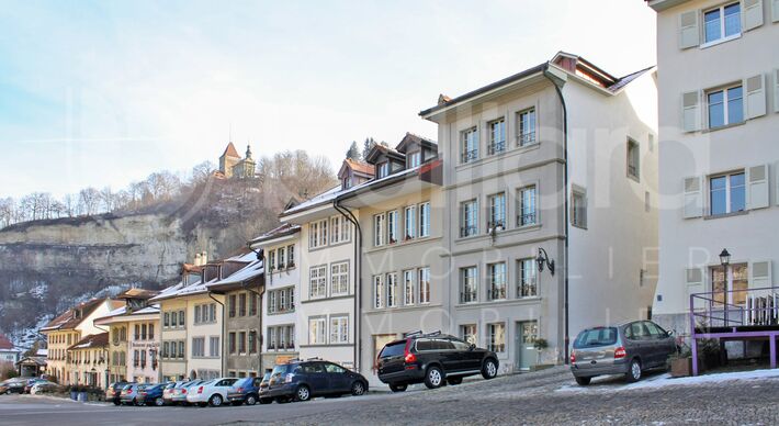 Superbe immeuble de 2 appartements en Basse-Ville de Fribourg