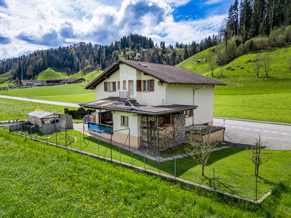 Wohnhaus mit Entwicklungs-
potenzial