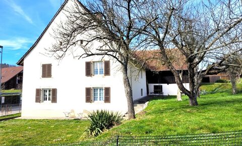Old renovated farmhouse of 4.5 pc on a plot of 1,030 m2