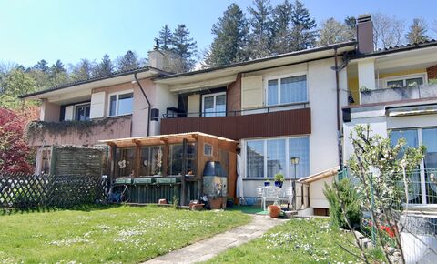 Idyllisch gelegenes 5.5 Zi.-Einfamilienhaus mit Wintergarten