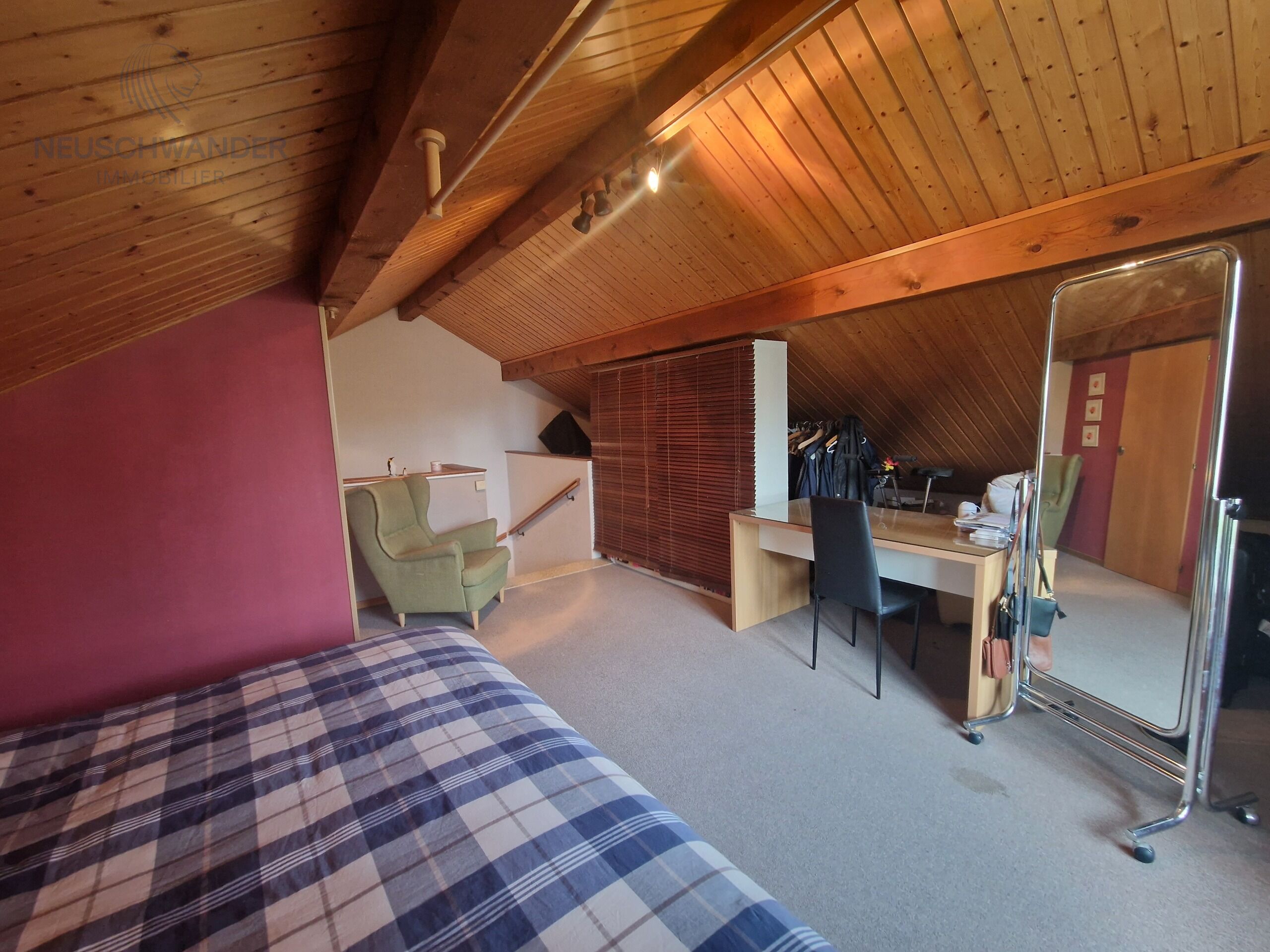 2nd and top floor - bedroom