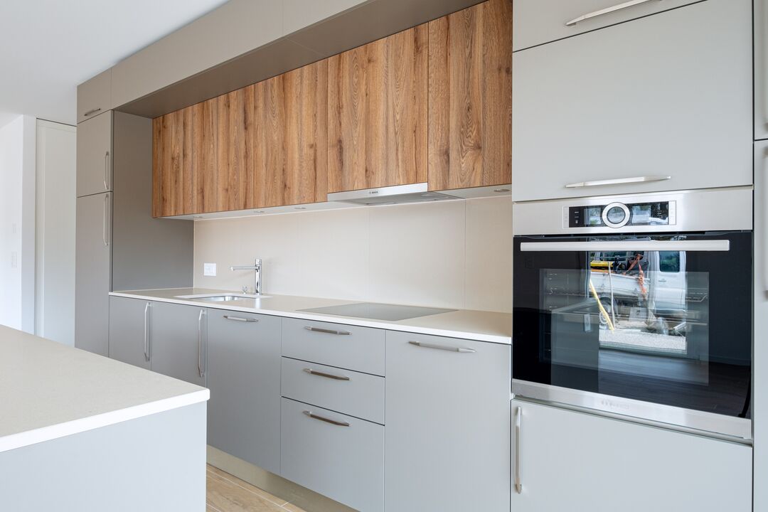 Construction d'un petit immeuble au style villageois avec 6 appartements : l'intérieur.