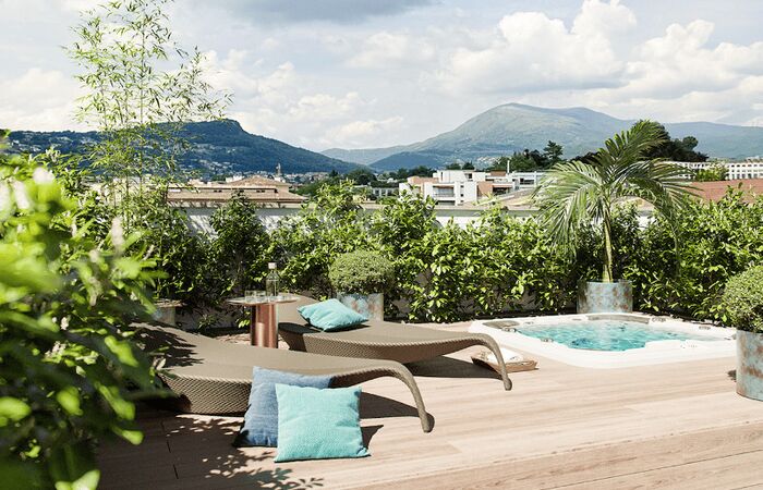 Splendidi eleganti attici duplex 4,5 locali con bellissimo roof-garden