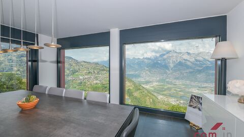 VEYSONNAZ, villa contemporaine
6,5 pièces - vue panoramique