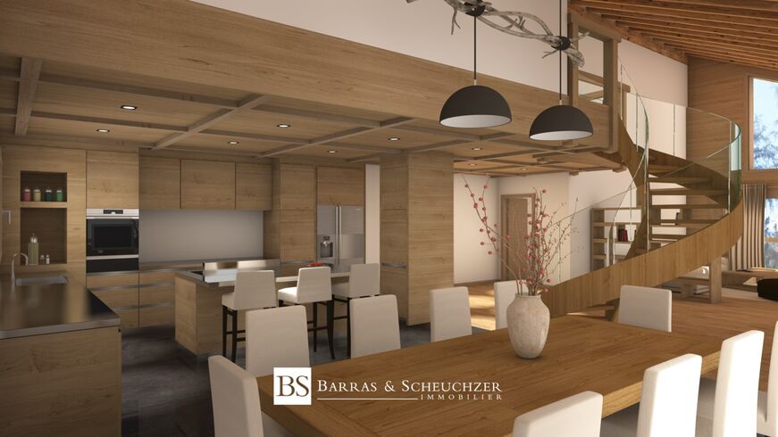 Luxuriöse 281m2 Maisonette im Herzen von Crans-Montana