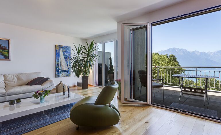 Superbe duplex de 4.5 pièces 
avec vue panoramique