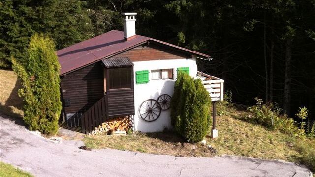VENDULa Comballaz, juste avant Les Mosses : chalet familial avec grande parcelle