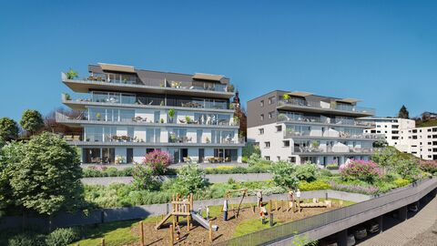 CHARMANT APPARTEMENT NEUF DE 4.5 PIÈCES
AU REZ-DE-CHAUSSÉE