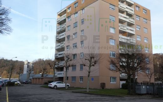Apartment in a large, well maintained building with elevator.