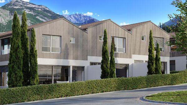 New development of 6 contemporary villas in Saxon