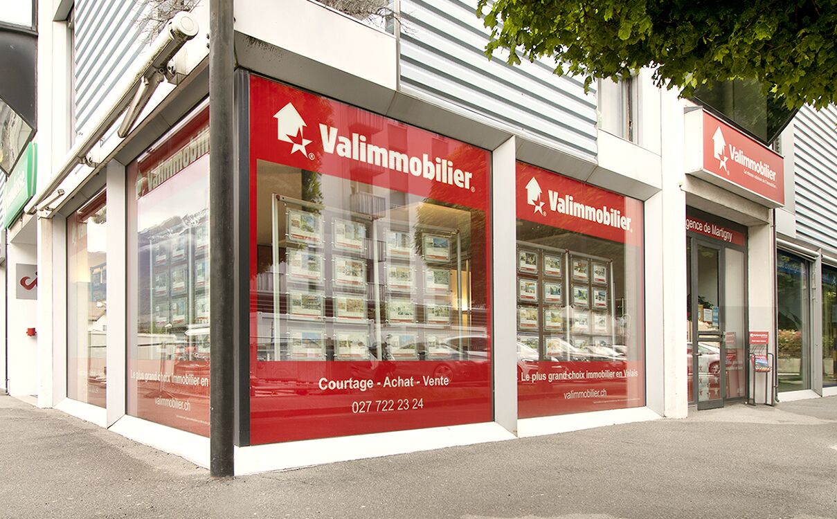Real estate agency in Martigny