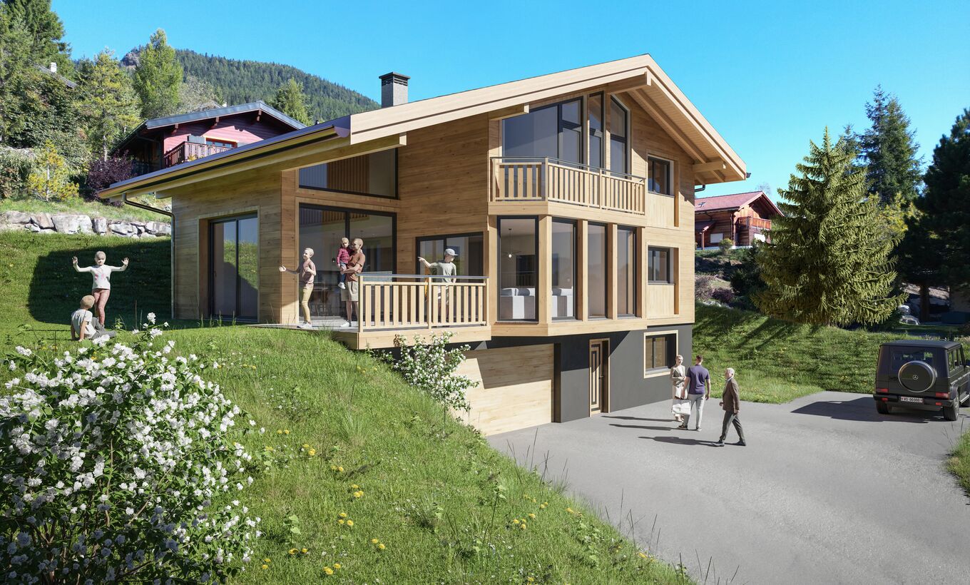 Chalet nach Mass CH-1974 Arbaz