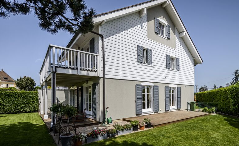 En exclusivité : 
Charmante maison au cœur de Founex