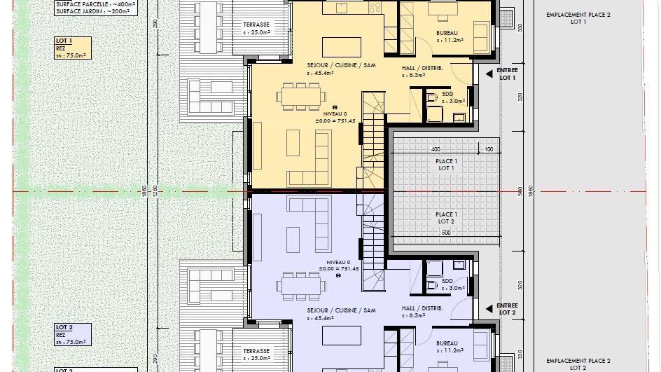 Plan - Rez-de-Chausée
