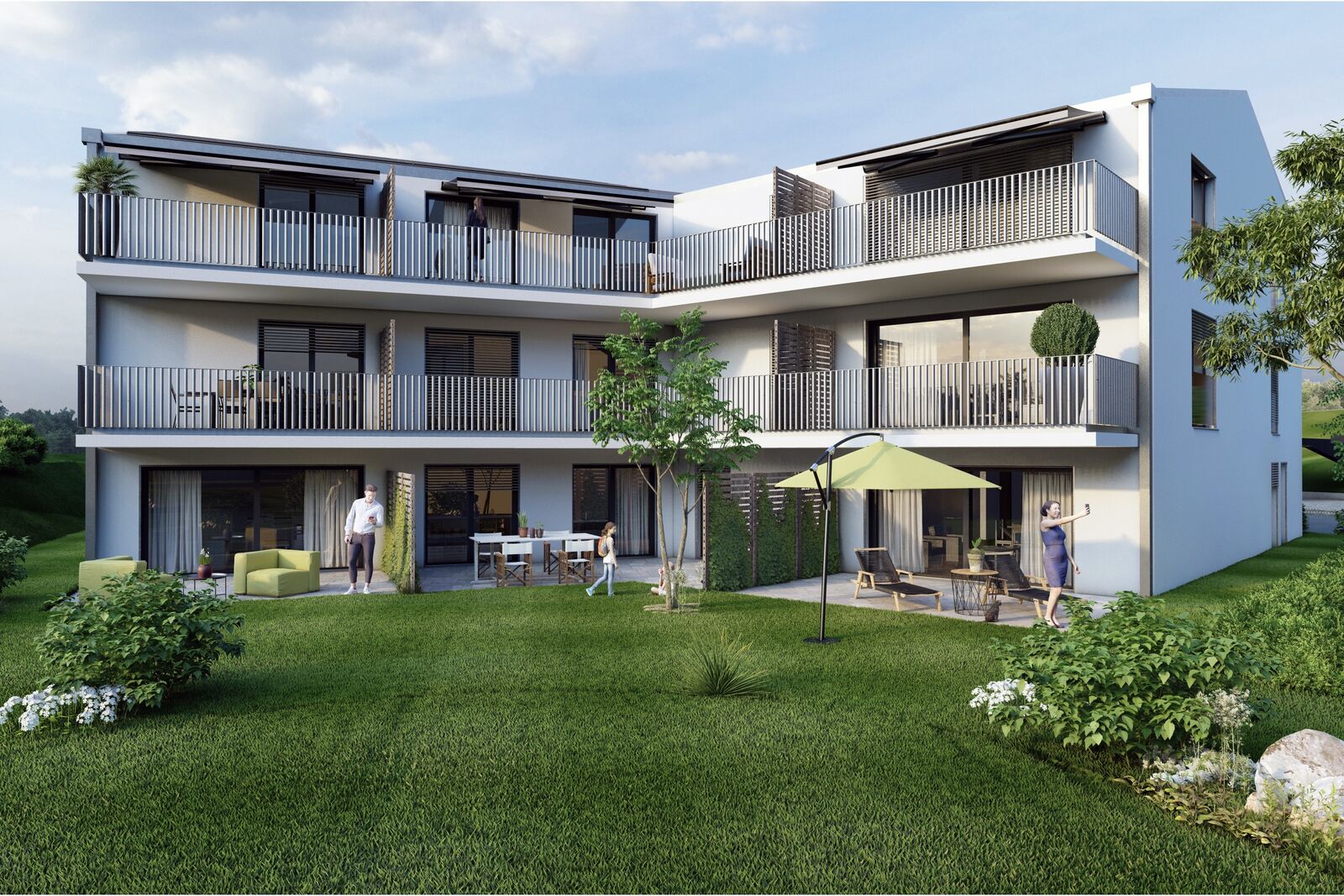 Projet immobilier à Farvagny, appartements à vendre
