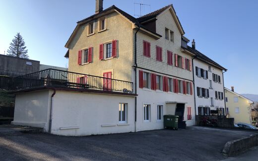 Building of 5 apartments near the station.